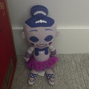 Charming Purple Ballerina Plush Toy